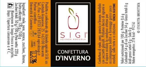 Confettura d'inverno (mela,pera,arancia e limone) - Sigi - immagine 2